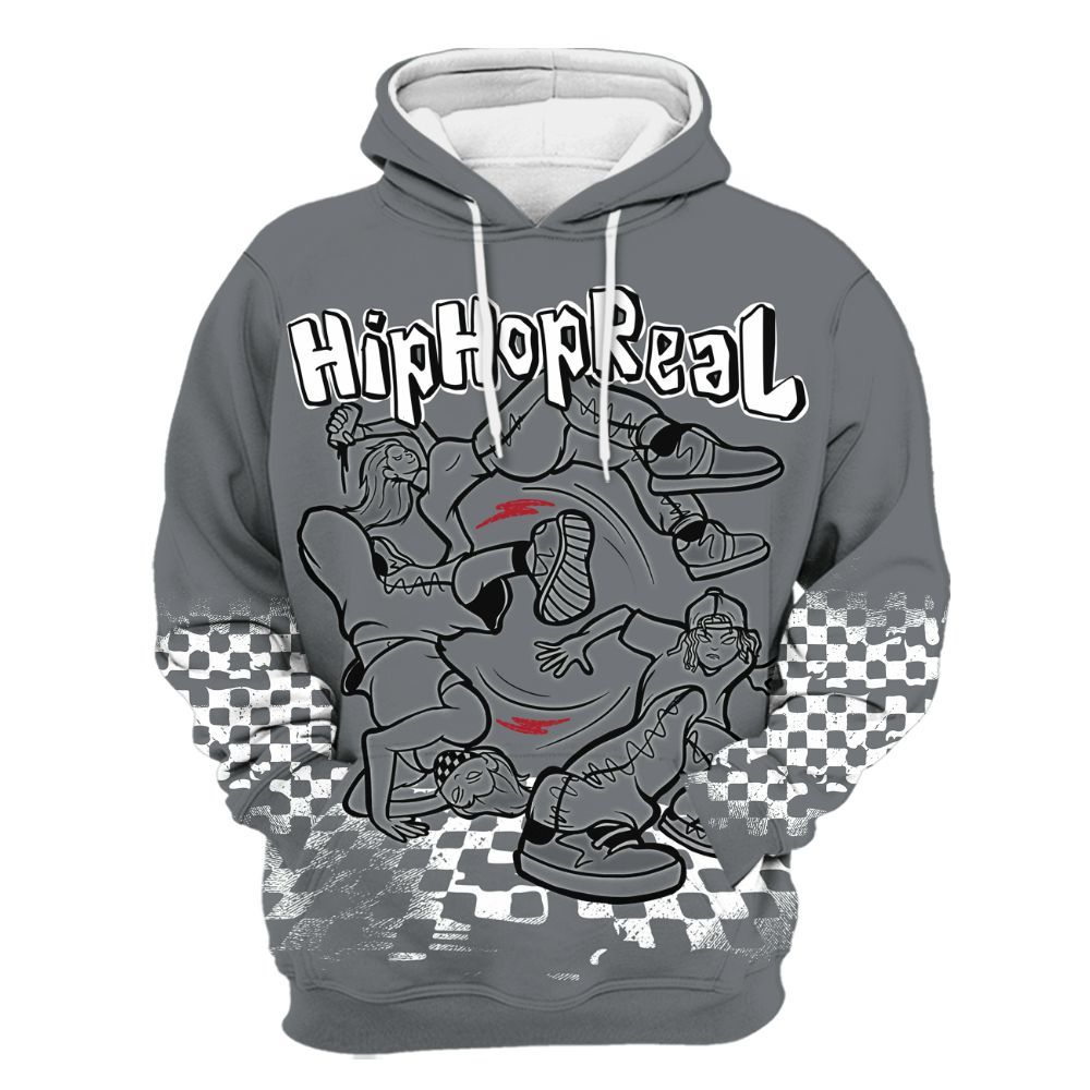 Hoodie To Match Retro Fire Red 9s - Feel Life Street Style All Over Print