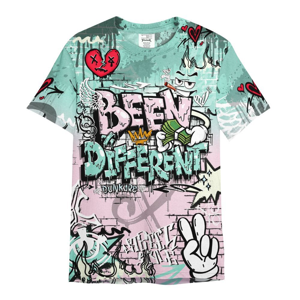 Shirt To Match Retro Easter 5s - Been Dif2erent Drip Graffiti All Over Print