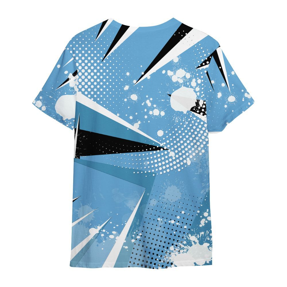 Shirt To Match SB Dunk Low University Blue - Poly Trust No One Dripping All Over Print