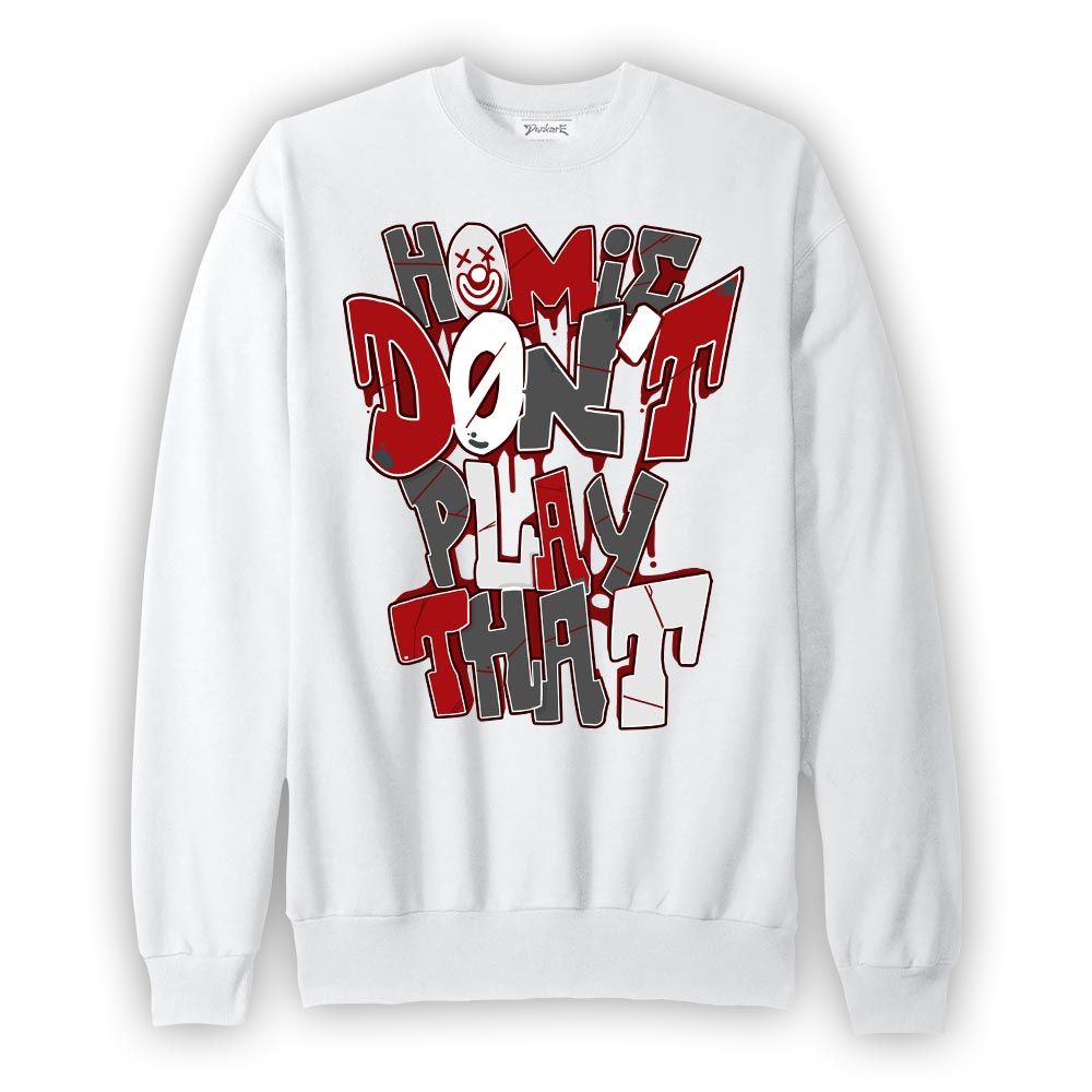 Sweatshirt To match Red Taxi 12s Sweatshirt - Don't Play That Graphic Graphic