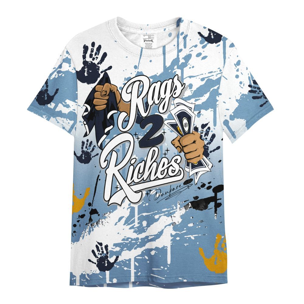 Shirt To Match High OG First In Flight 1s - Rag 2 Riches All Over Print