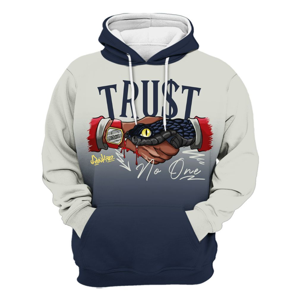 Hoodie To Match Dunk Low COJP What The 2024 - Snake Trust No One Drip All Over Print