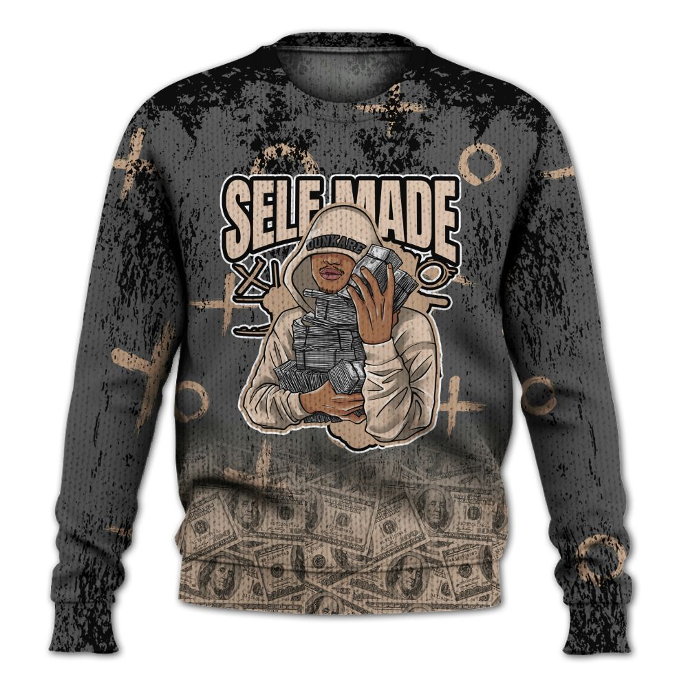 Knitted Sweater To Match Kobe 9 EM Mamba - Selfmade Unique Grunge