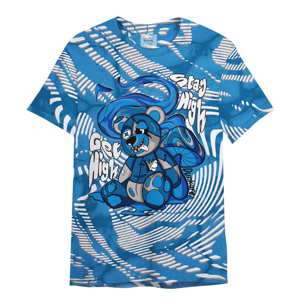 Shirt To Match Industrial Blue 4s - Get High Bear Fume Shirt Unisex
