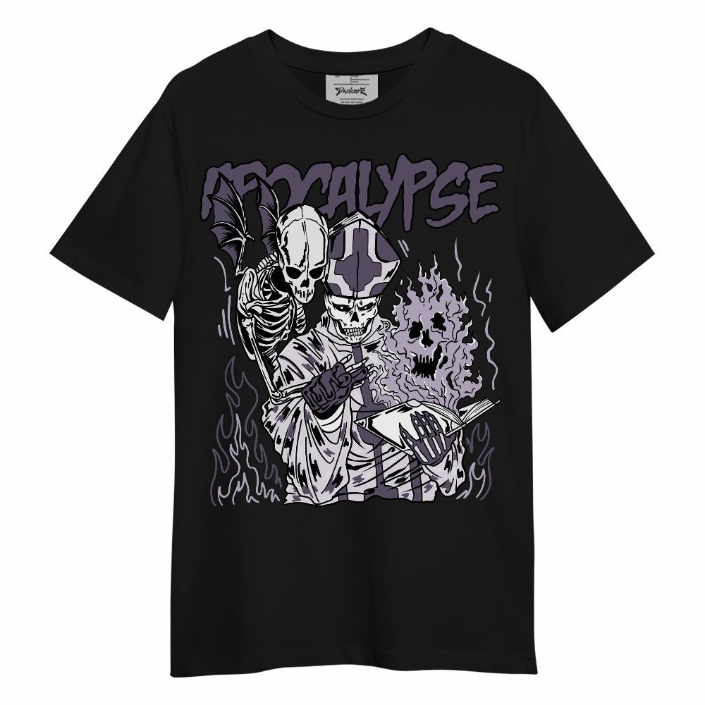 Shirt To Match Book 1 Lilac Bloom - Apocalypse Skeleton Unisex Shirt