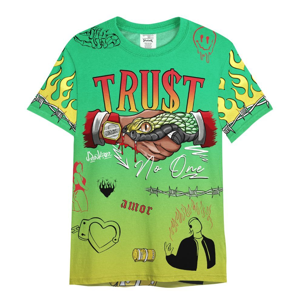 Shirt To Match Ja 3 Jurassic Park Explorer - Snake Trust No One All Over Print