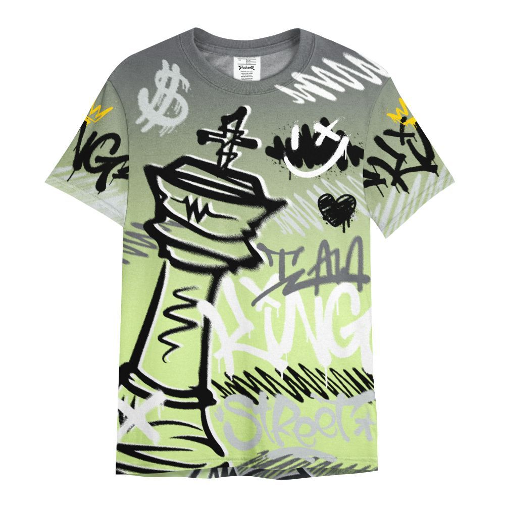 Shirt To Match Smoke Grey Volt TR 1s - Street King Chess Streetwear All Over Print