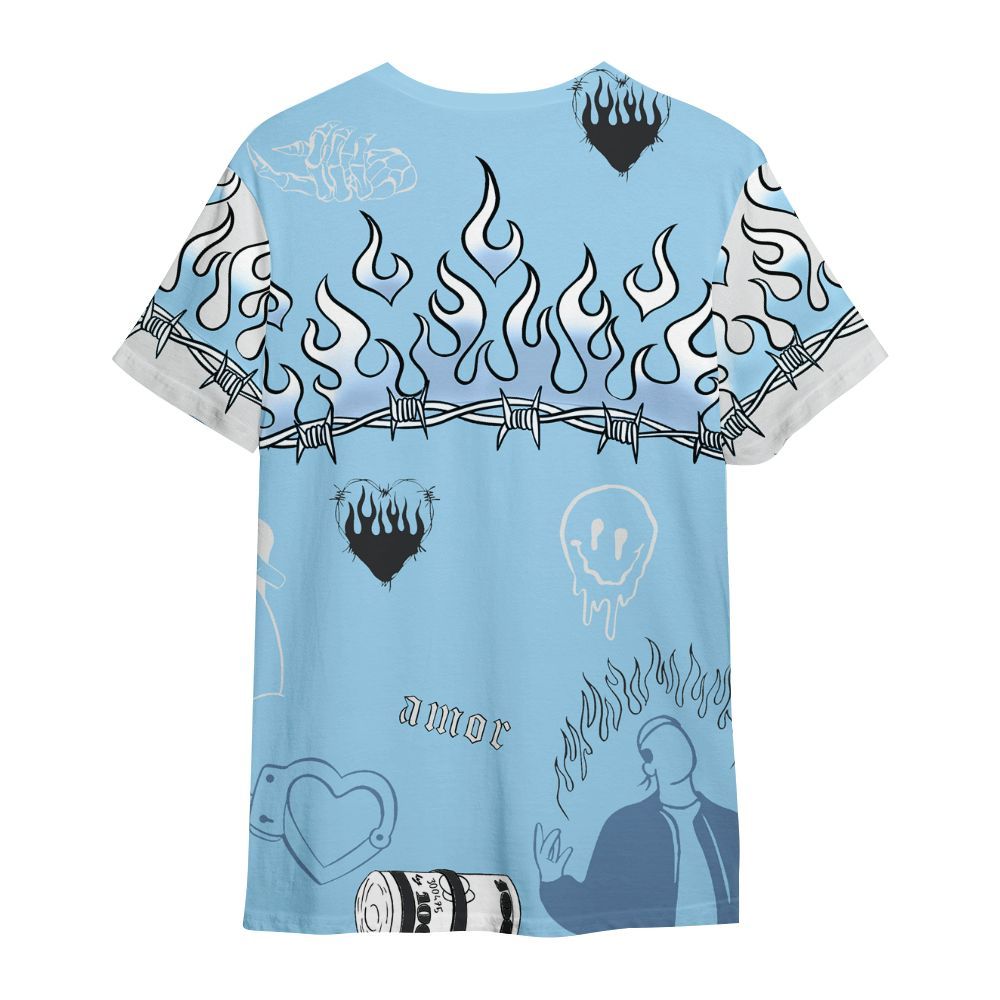 Shirt To Match Legend Blue 11s - Snake Trust No One All Over Print