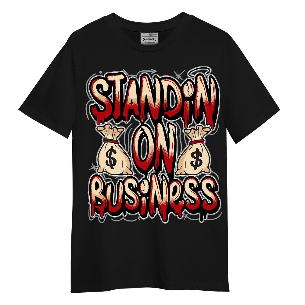Shirt To Match Dunk Low Strawberry Waffle - Standin' Business Graphic Shirt Unisex