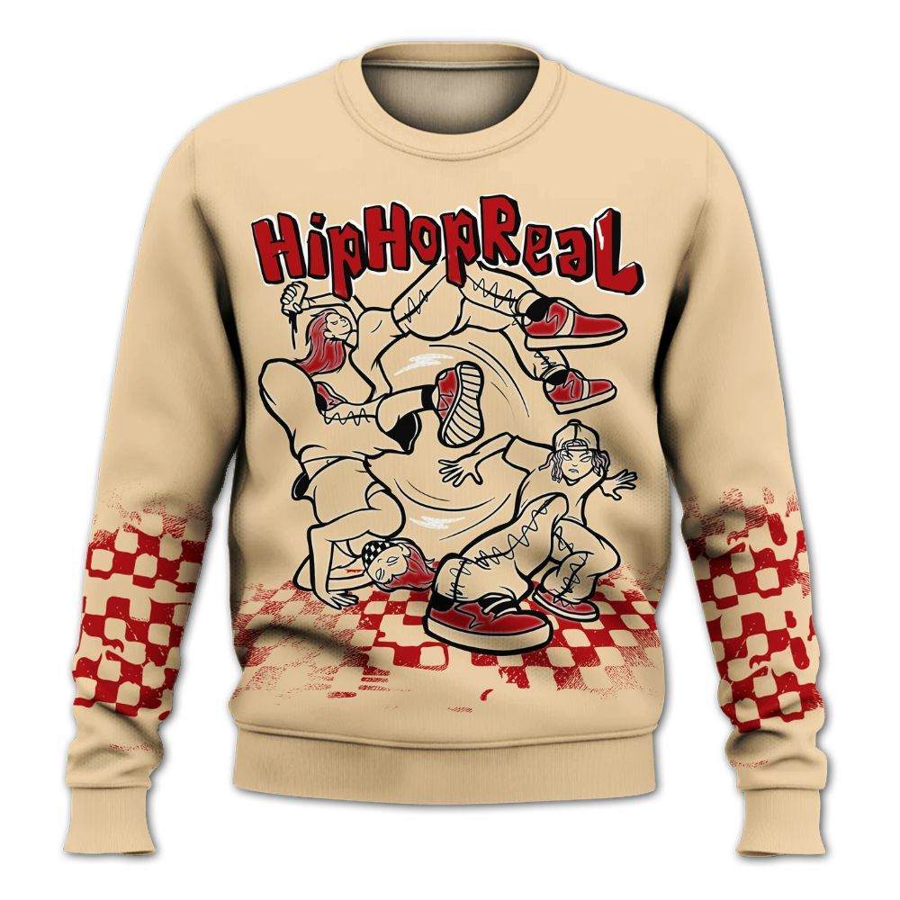 Sweatshirt To Match Dunk Low Strawberry Waffle - Feel Life Street Style All Over Print