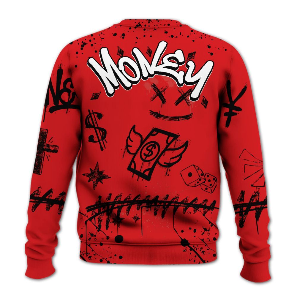 Sweatshirt To Match Scoot Zeros Retro Portland - Everybody Paid In Full Crayon All Over Print