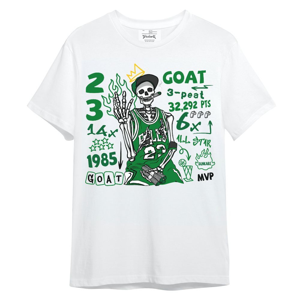 Shirt To Match Lucky Green 1s - Number 23 G.0.A.T Streetwear Unisex Shirt