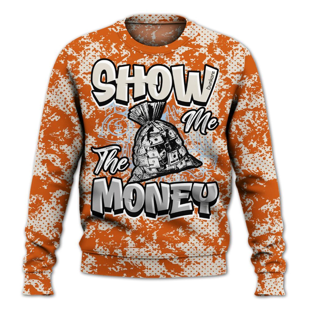 Sweatshirt To Match SE Craft 5s - Show Me The Money Retro All Over Print