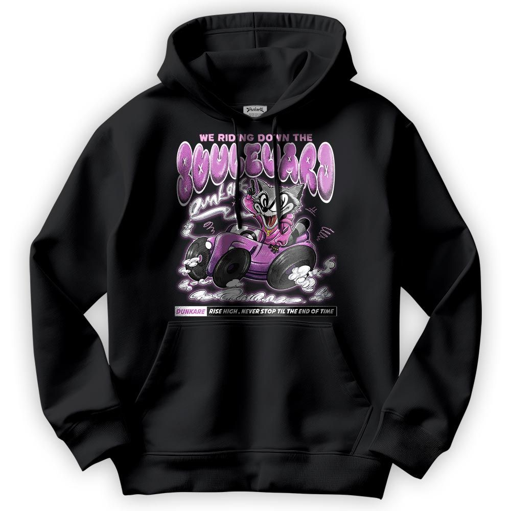 Sweatshirt To Match Hyper Violet 4s Hoodie - We Riding Down Raccoon Hoodie Unisex 1505 NMP