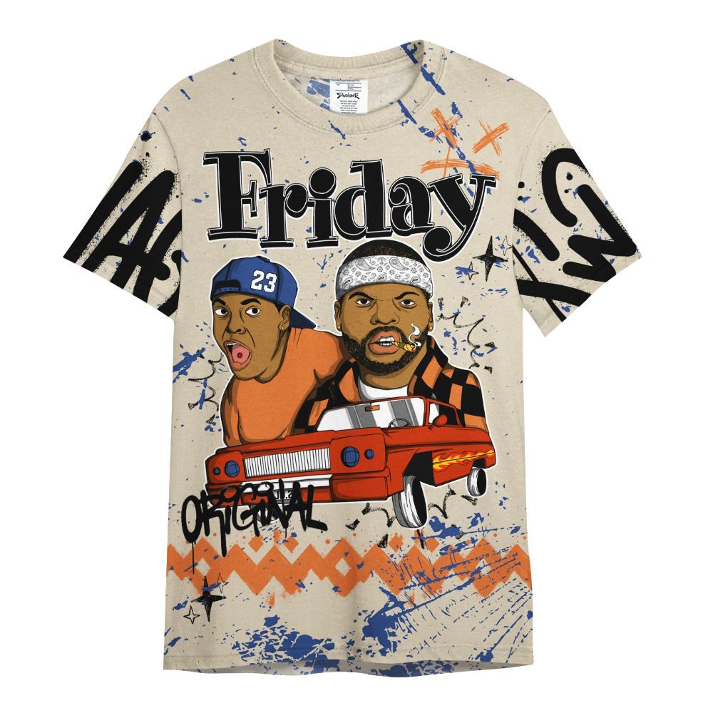 Shirt To Match Air Max 90 Rattan Birch - Friday Sneaker Crayon All Over Print