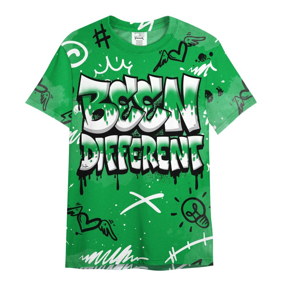 Shirt To Match Low Lucky Green 1s - Drip Been Di2ferent All Over Print