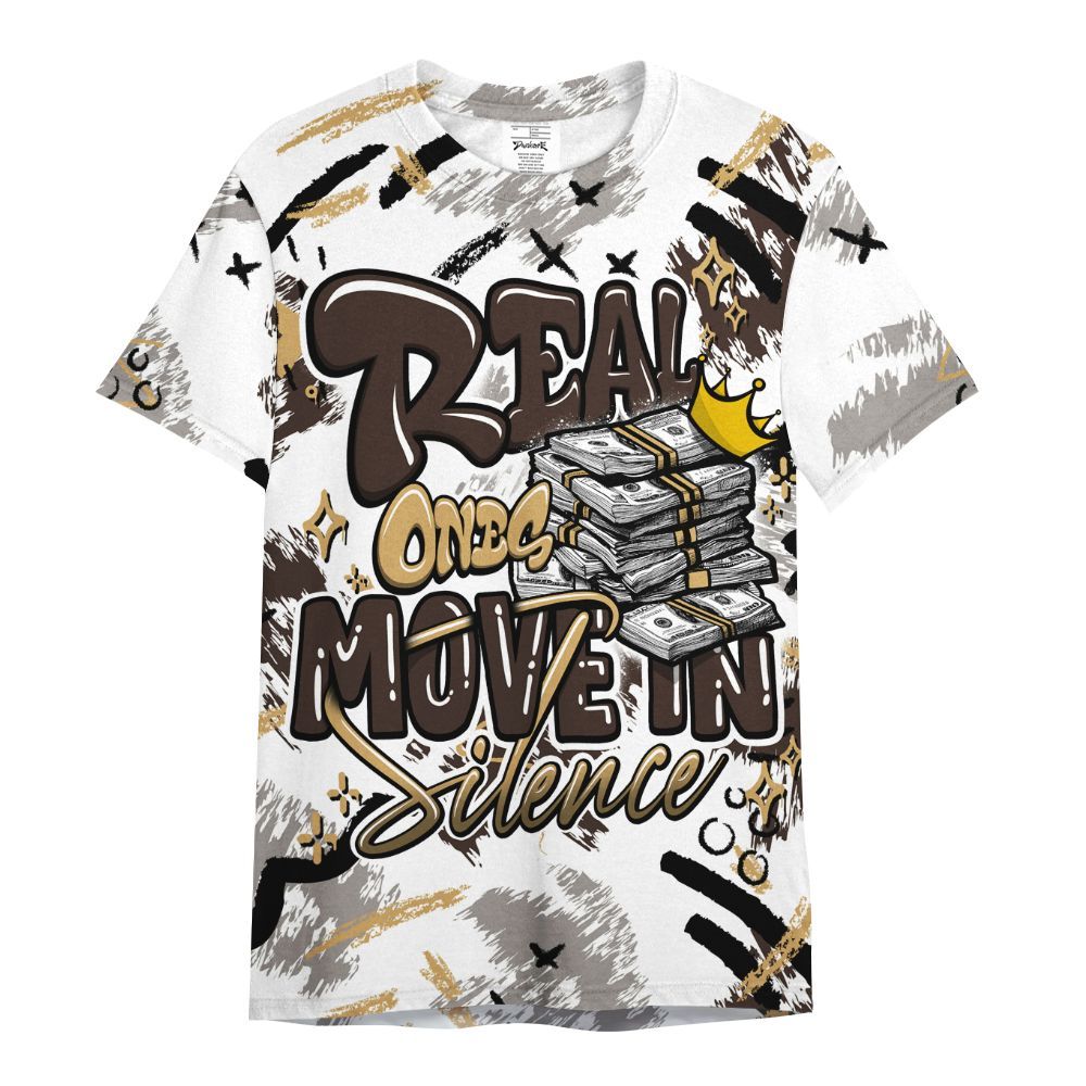 Shirt To Match 2025 Retro Earth 5s - Real Ones Move In Streetwear All Over Print