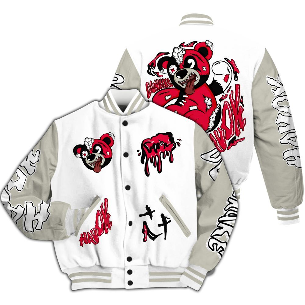 Varsity Jacket To Match Type 39s SOL - Havok Bear All Over Print