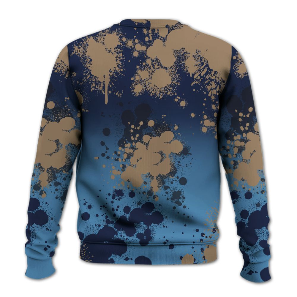 Sweatshirt To Match Air Force 1 Stash - God Blessed Ink Drip All Over Print