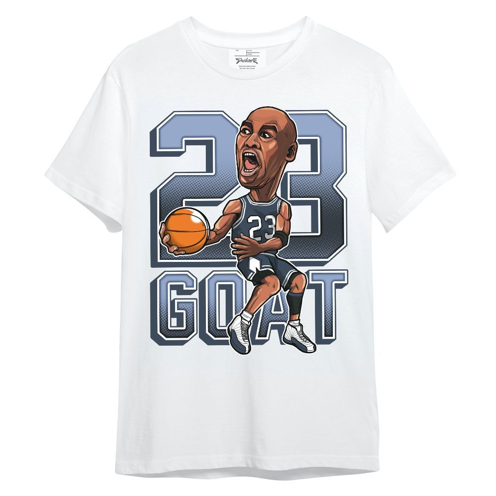 Shirt To Match Low Diffused Blue 11s - Legend G.O.A.T Basketball Shirt Graphic Unisex Shirt