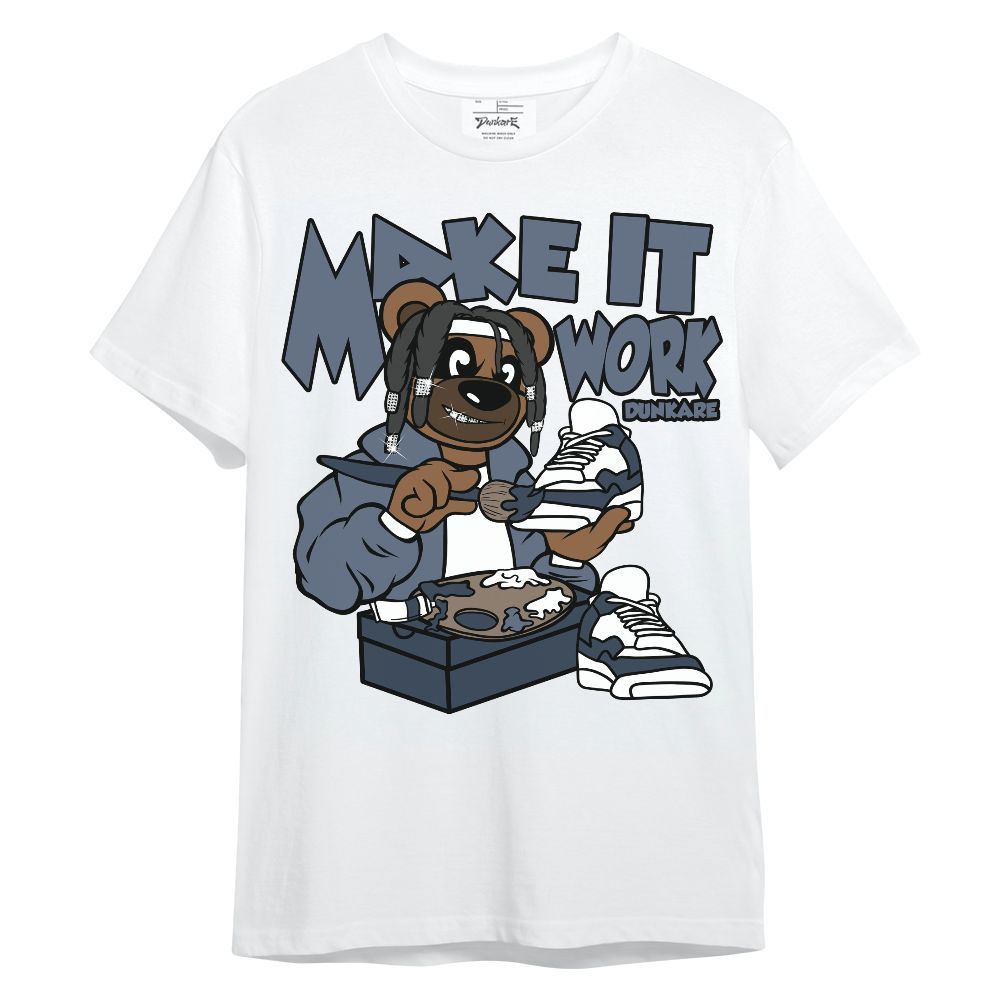 Shirt To Match Low Diffused Blue 11s - Pull It Off Bear Unisex Shirt