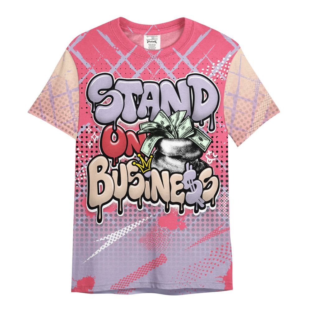 Shirt To Match Peanut Butter Jelly 5s - Halftone Stand Business Drip All Over Print