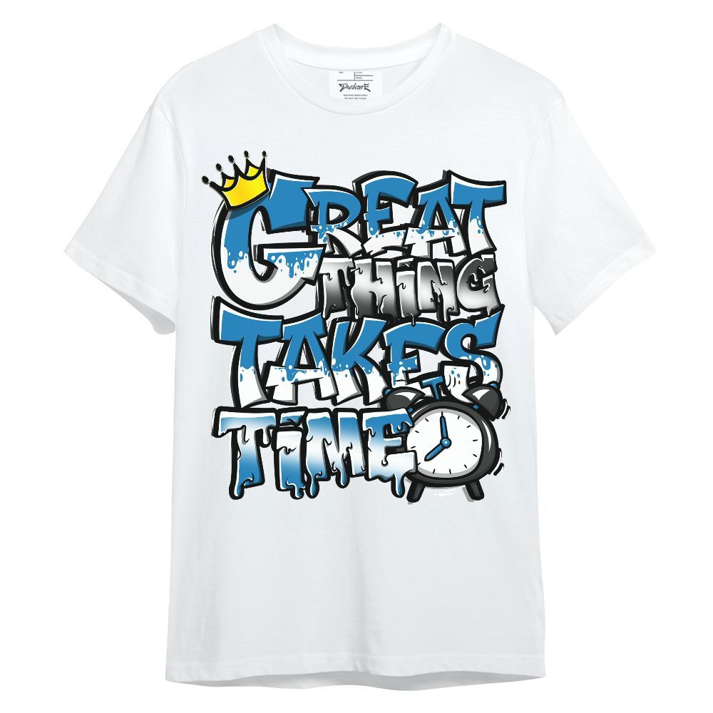 Shirt To Match Retro University Blue 9s - Great Things Sneaker Tee Streetwear Unisex Shirt