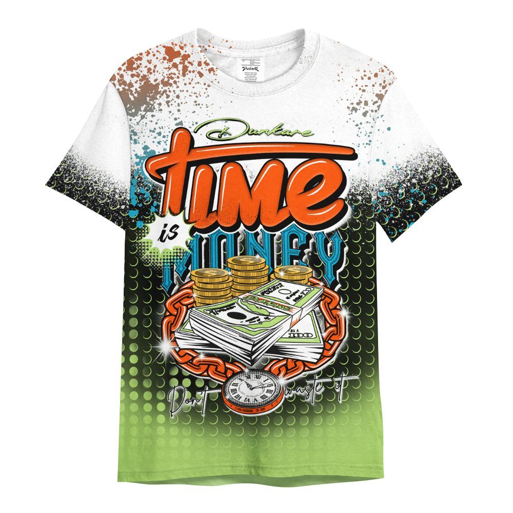 Shirt To Match Kobe 9 Elite What The - Halftone Time Is Money All Over Print