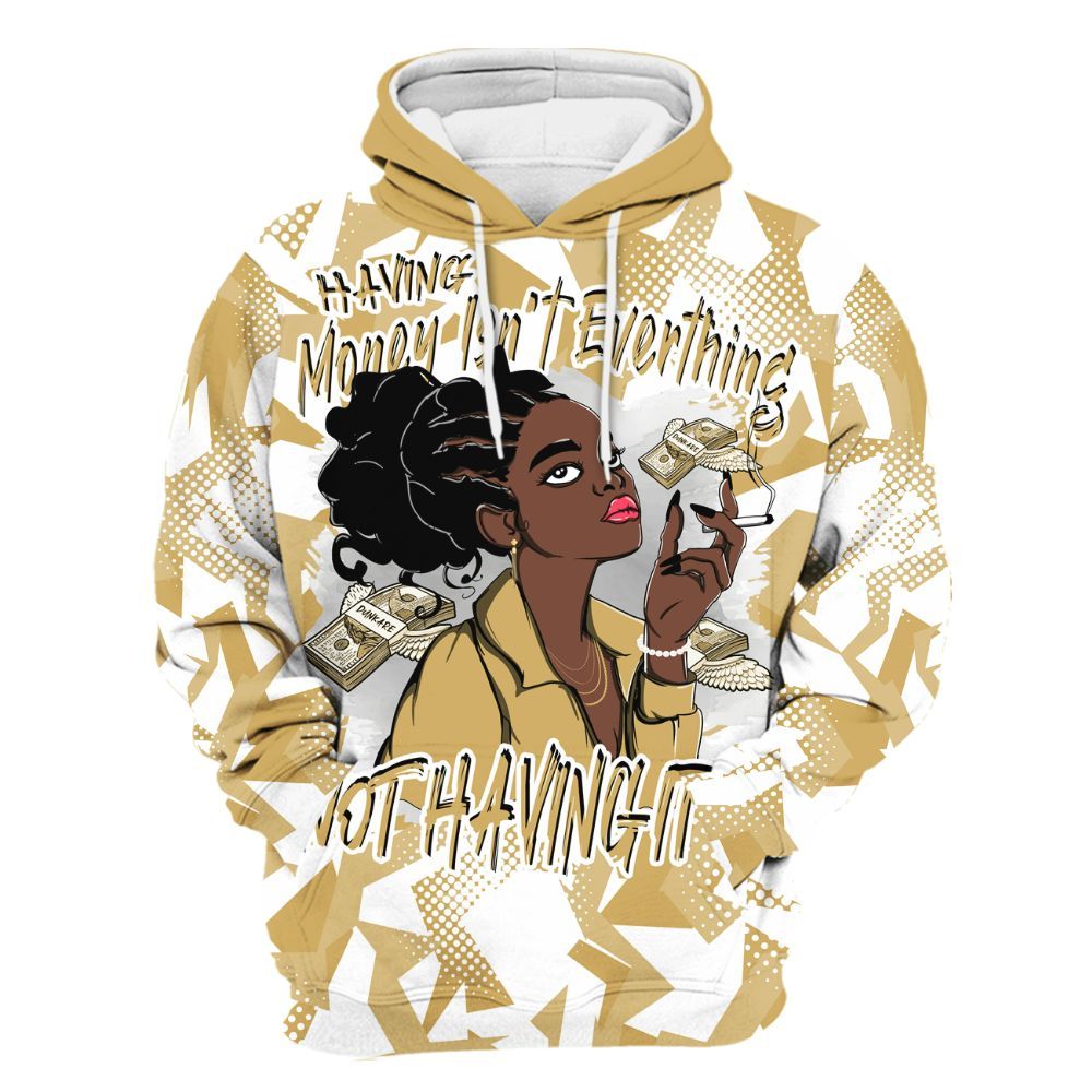 Hoodie To Match Craft Paris 6s - Having Money Isn't Everthing Retro All Over Print