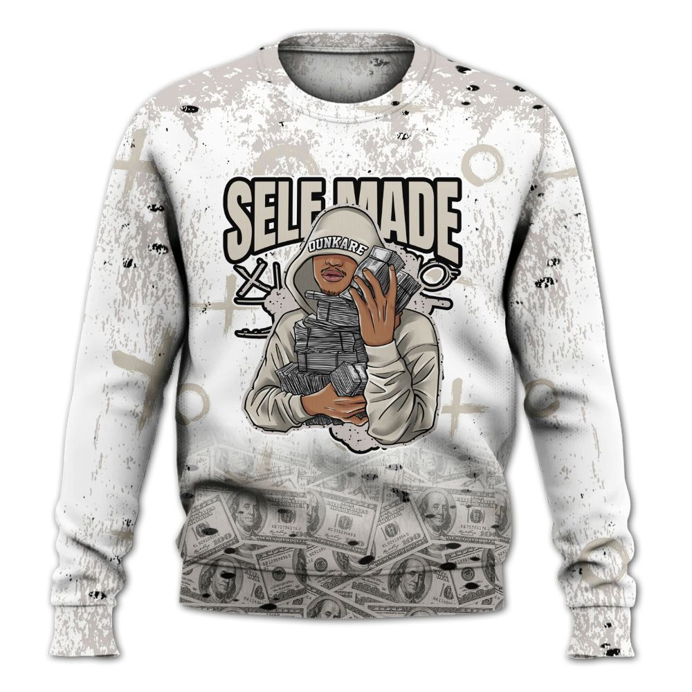 Sweatshirt To Match Retro Reverse Metallic 5s - Selfmade Unique Grunge All Over Print