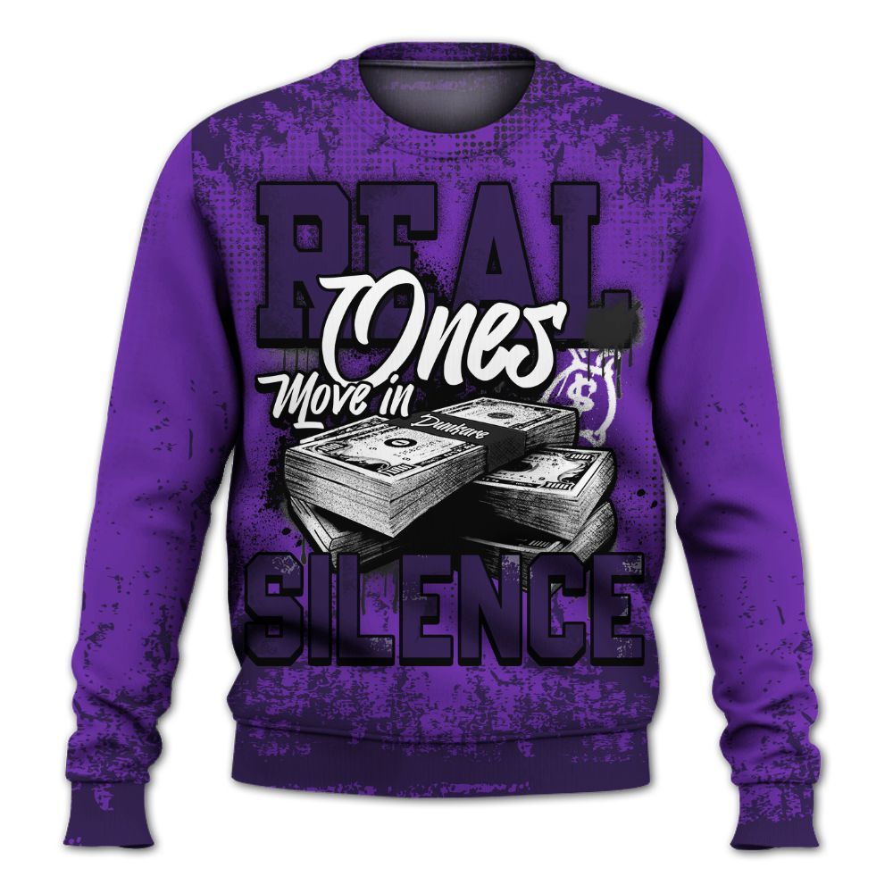 Sweatshirt To Match Kobe 9 Elite Low Moonwalker - Move In Silence Money Street Retro All Over Print