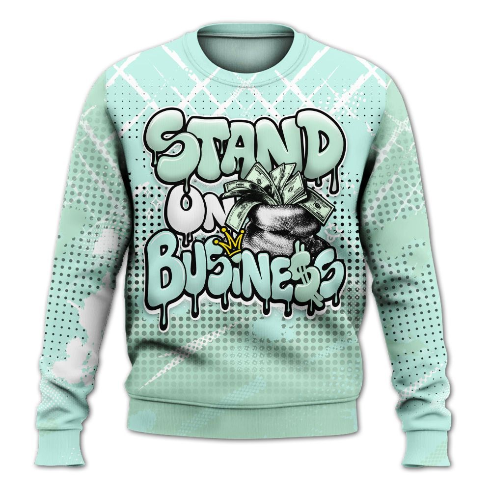 Sweatshirt To Match Retro Low Igloo 11s - Halftone Stand Business Dripping All Over Print