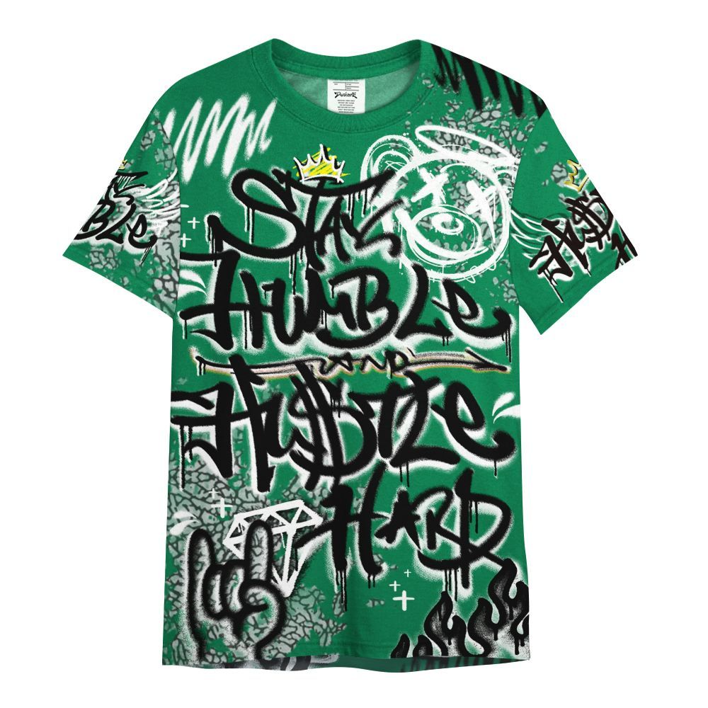 Shirt To Match Pine Green 3s - Humble Drip Streetwear Graffity All Over Print
