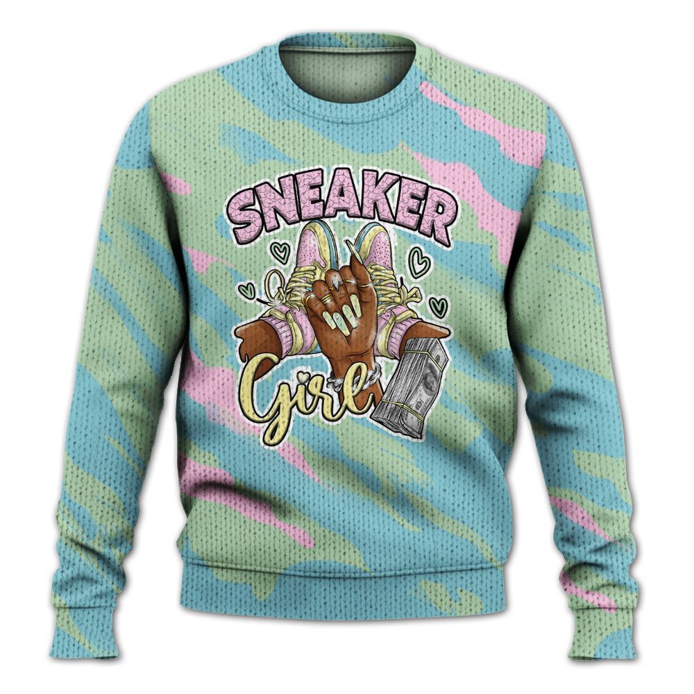 Knitted Sweater To Match SB Dunk Low Visty - Sneakerz Girlz Colored