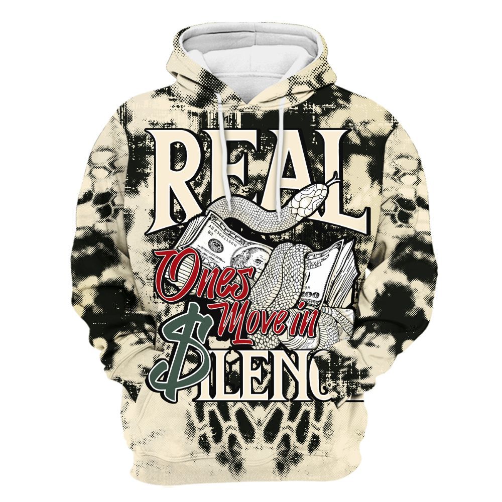 Hoodie To Match Retro Low OG Nitro 1s - Snake Move In Silence All Over Print