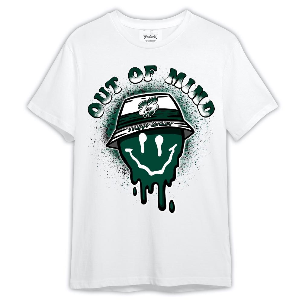 Shirt To Match Oxidized Green 4s - Trippy Smiley Shirt Outfit