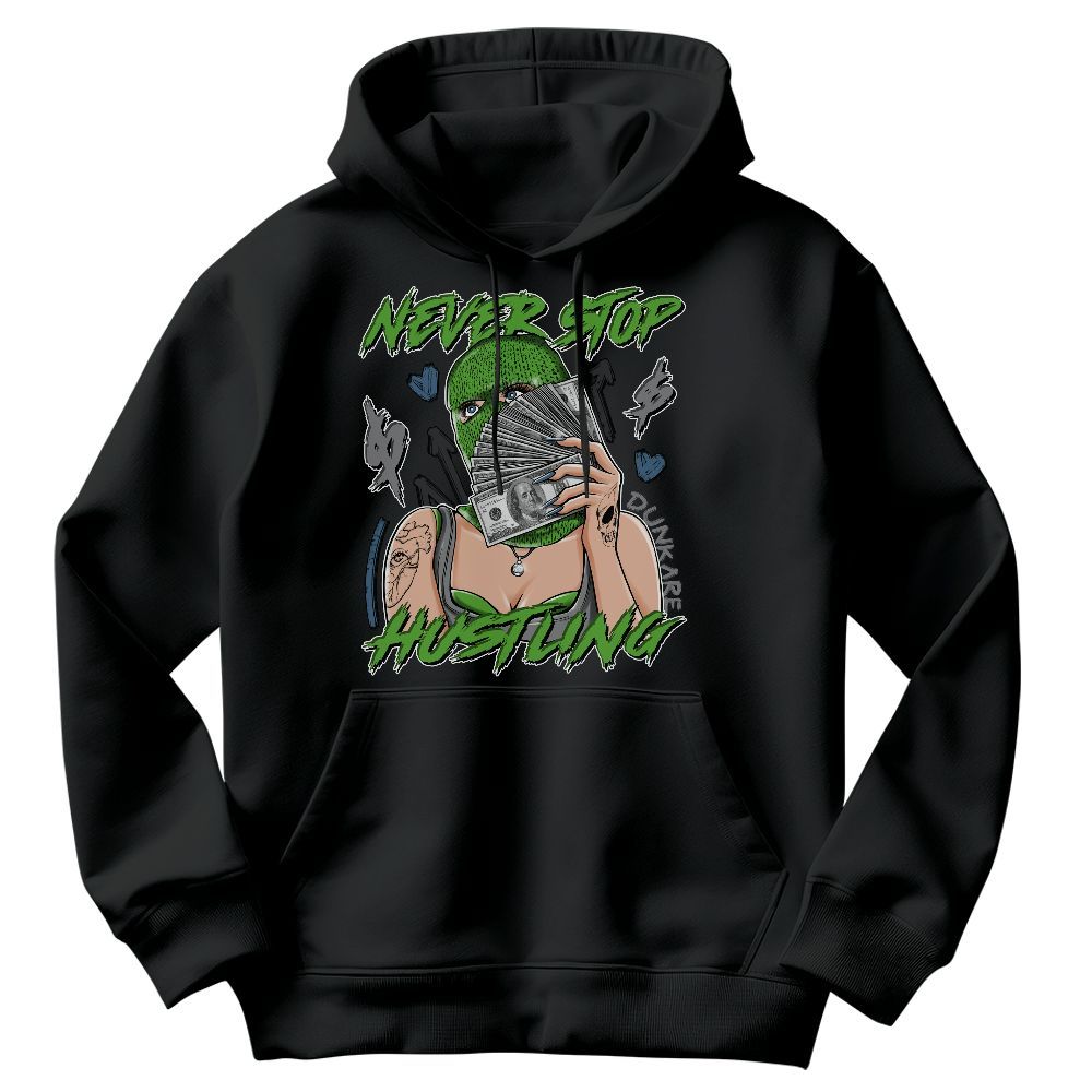 Sweatshirt To Match Retro Green Bean 5s - Hustling Unque Graphic