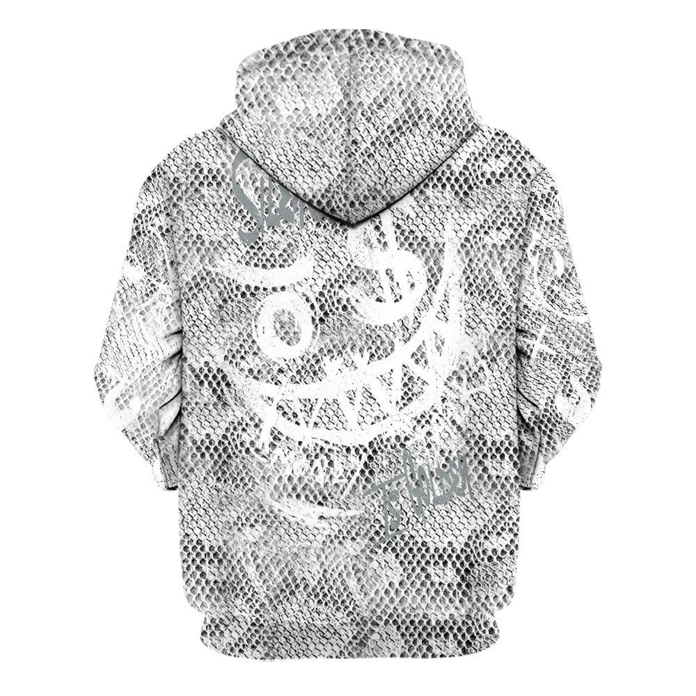 Hoodie To Match Low CNY Year Of The Snake 11s - Mouth Burning Street Style All Over Print