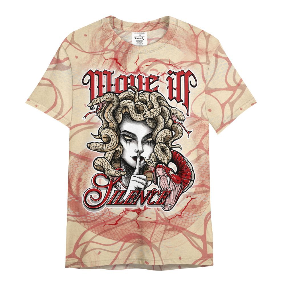 Shirt To Match Dunk Low Strawberry Waffle - Girl Move In Silence All Over Print