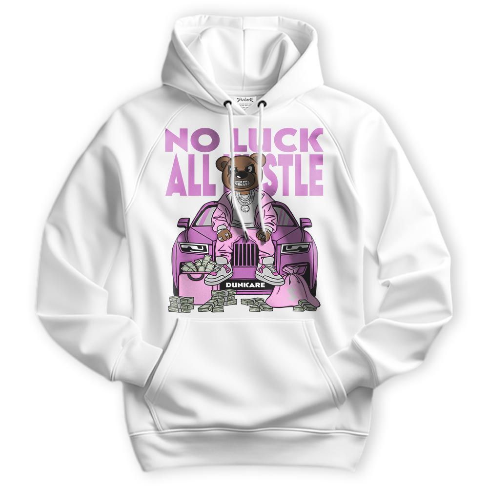 Sweatshirt To Match Hyper Violet 4s Hoodie - So Unlucky Bear Hoodie Unisex