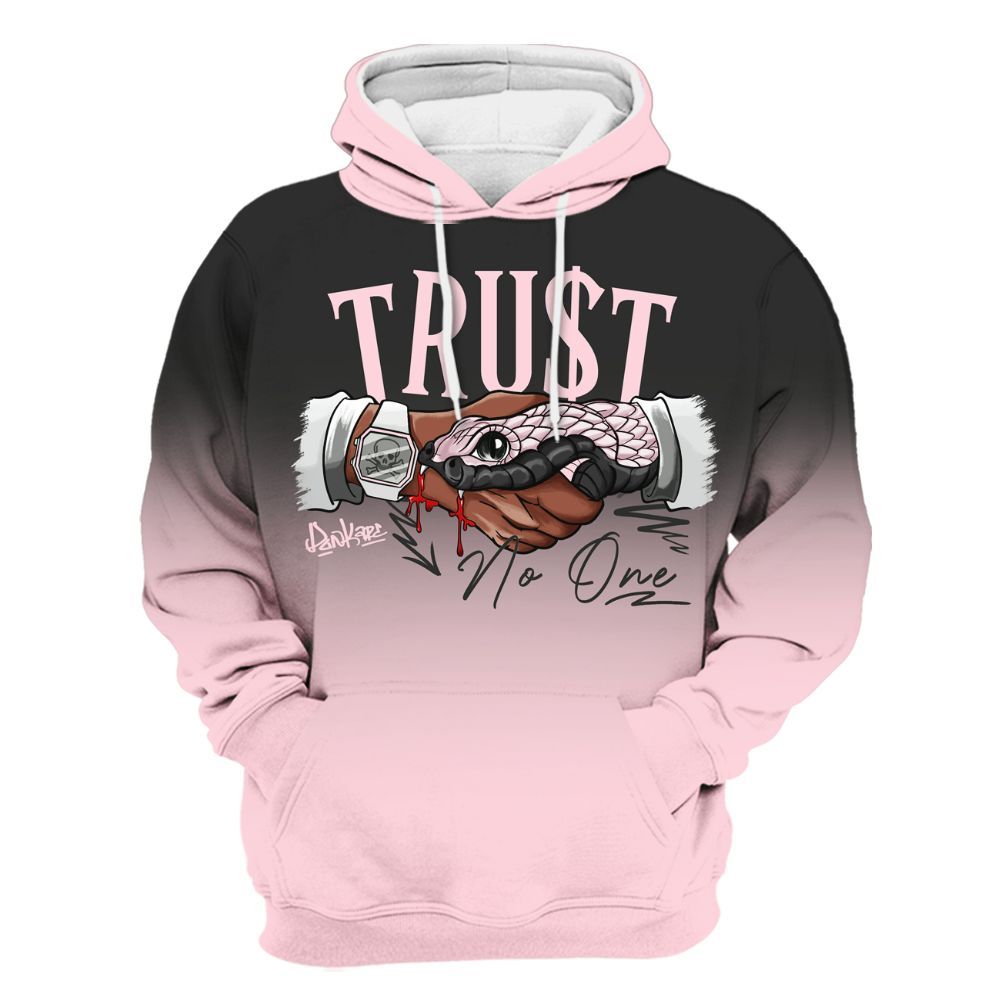 Hoodie To Match Air Max 95 Pink Foam 2025 - Trust No One Drip All Over Print