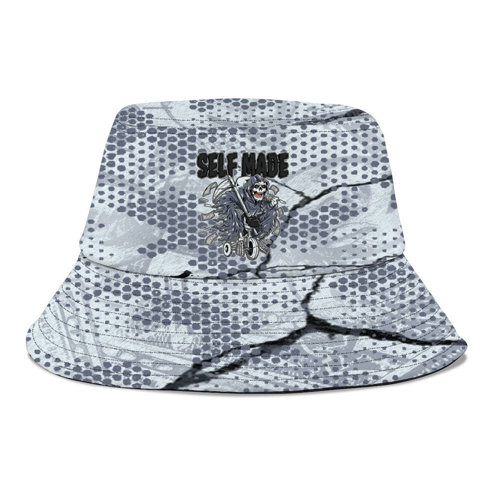 Bucket Hat To Match Air Foamposite Jin Kazama - Self Make Skeleton Banknotes Art Graphic