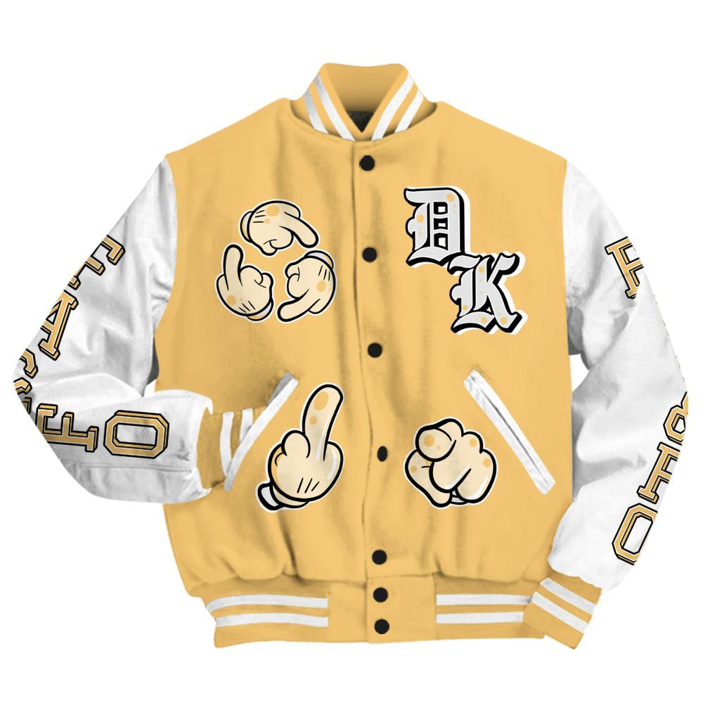Varsity Jacket To Match Craft Paris 6s - F Around Find Out Graphic All Over Print