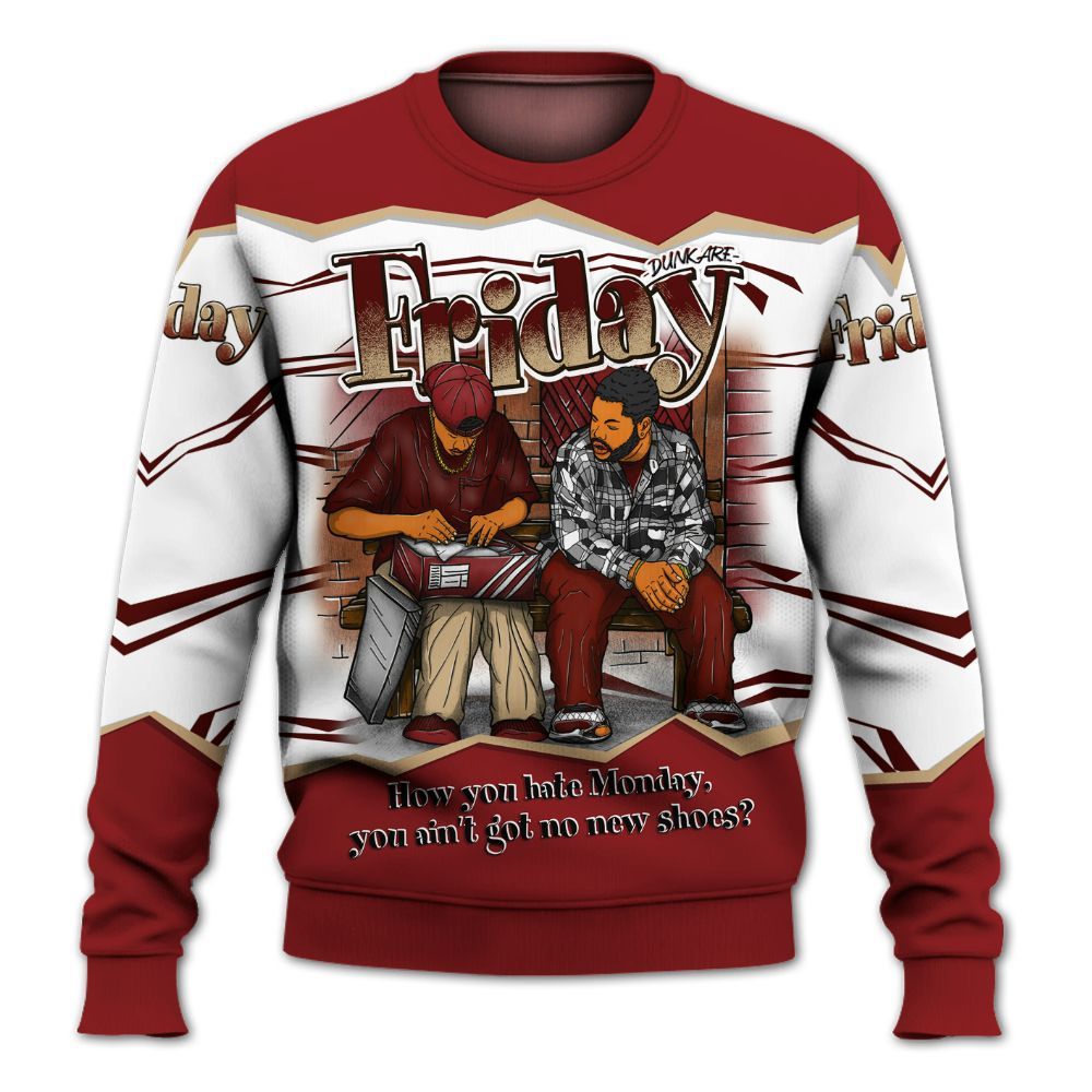 Sweatshirt To Match Bin 23 3s - Friday Movie 90s TV All Over Print