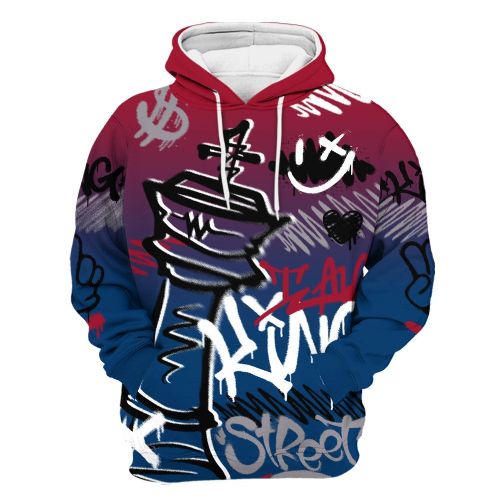 Hoodie To Match Rare Air 4s - Street King Chess Streetwear All Over Print