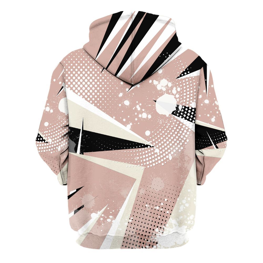 Hoodie To Match Air Force Low 1 Arctic Orange - Poly Trust No One Dripping All Over Print