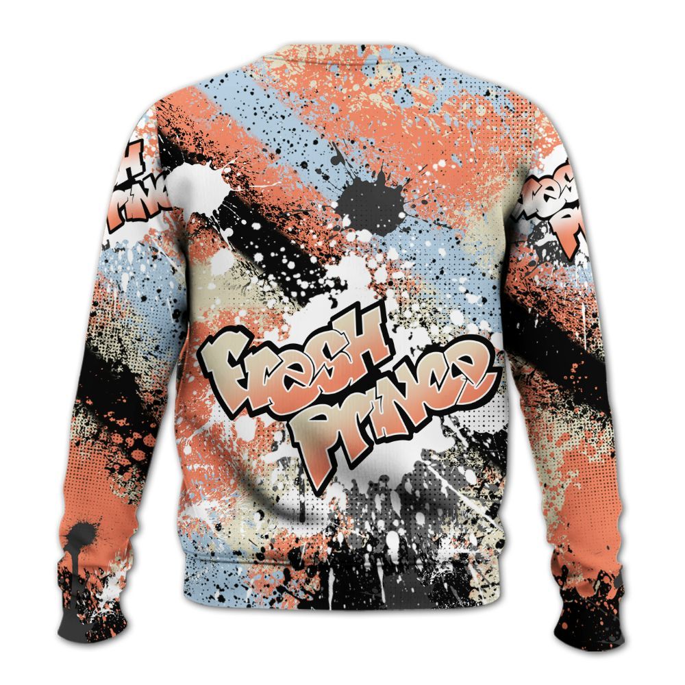 Sweatshirt To Match DJ Khaled Crimson Bliss 5s - Fresh Sneaker Lick All Over Print