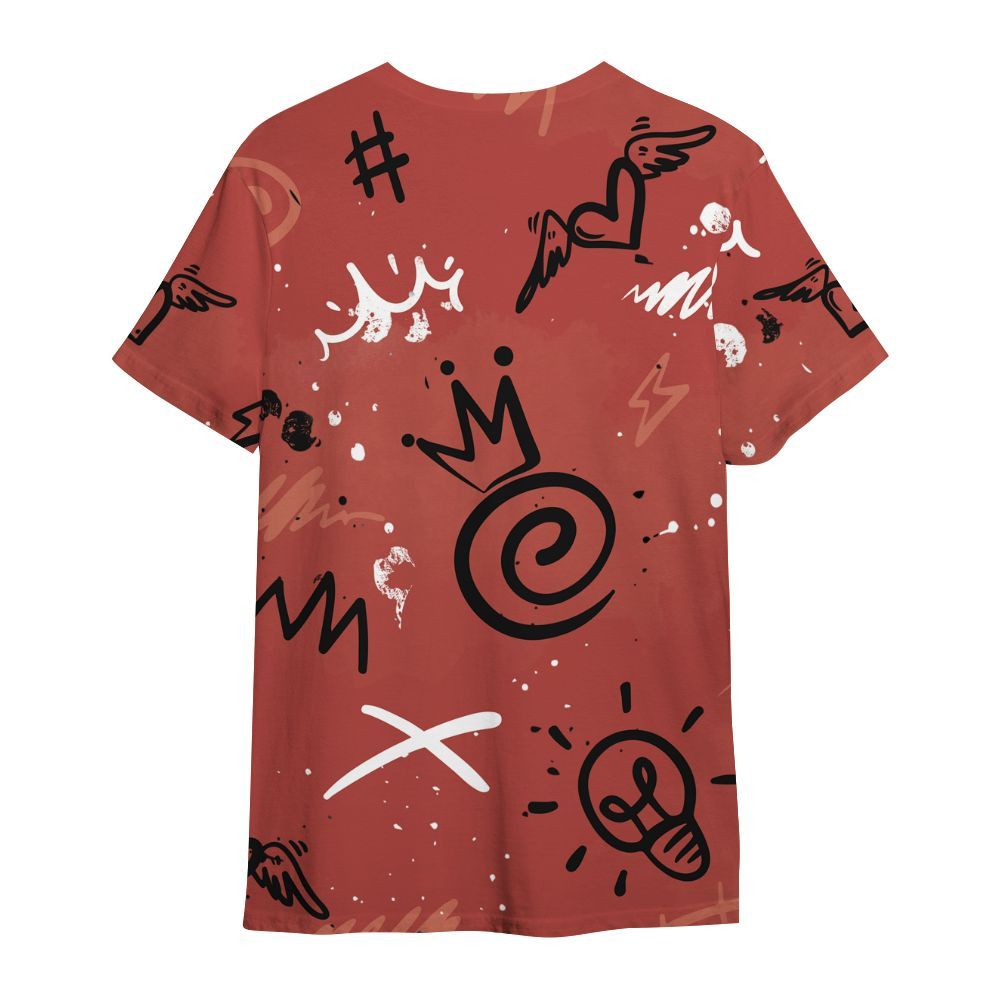Shirt To Match Dune Red 13s - Drip Been Di2ferent All Over Print