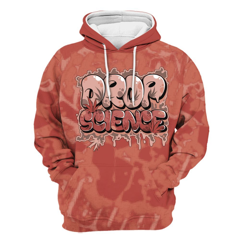Hoodie To Match Dune Red 13s - Drop Science Street All Over Print