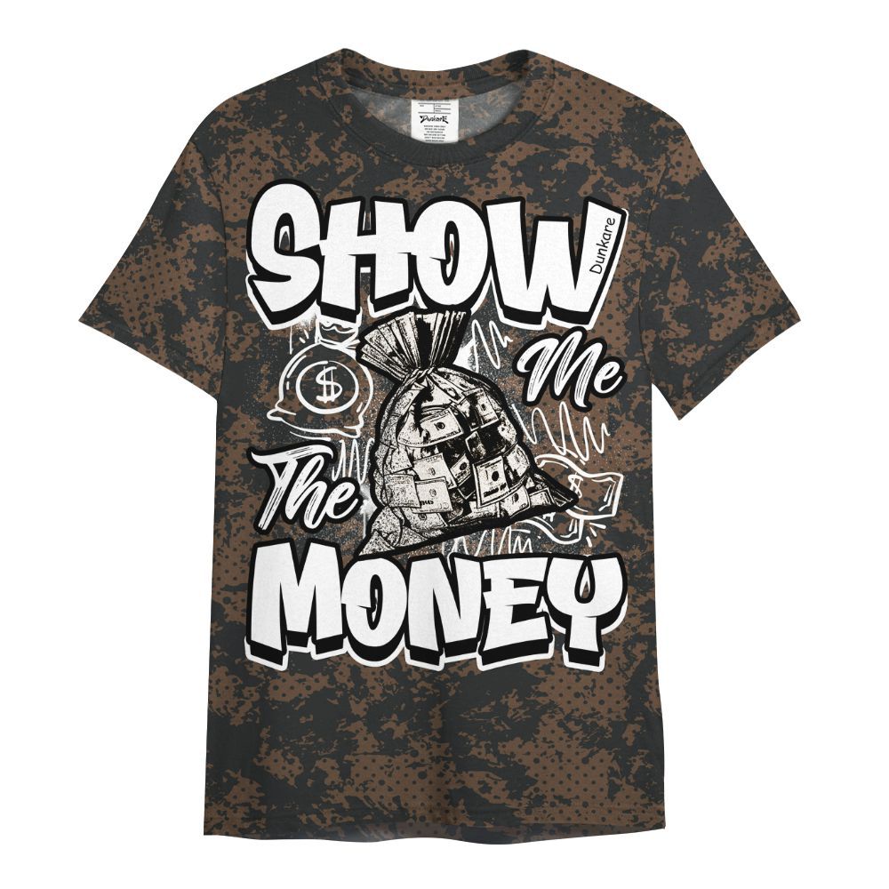 Shirt To Match Palomino 1s - Show Me The Money Retro All Over Print